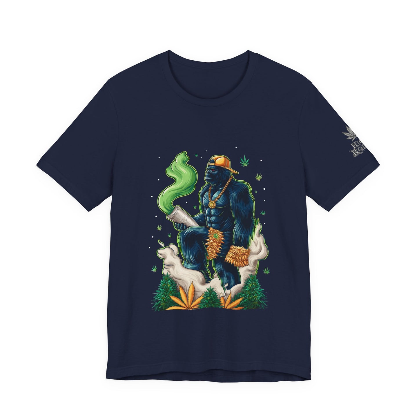 Bigfoot Cannabis Scholar T-Shirt - Premium Sasquatch 420 Lifestyle Apparel