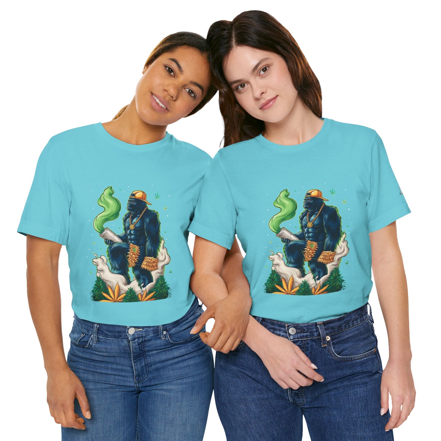 Bigfoot Cannabis Scholar T-Shirt - Premium Sasquatch 420 Lifestyle Apparel