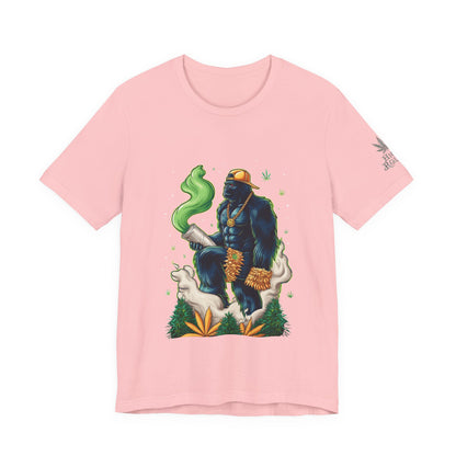 Bigfoot Cannabis Scholar T-Shirt - Premium Sasquatch 420 Lifestyle Apparel