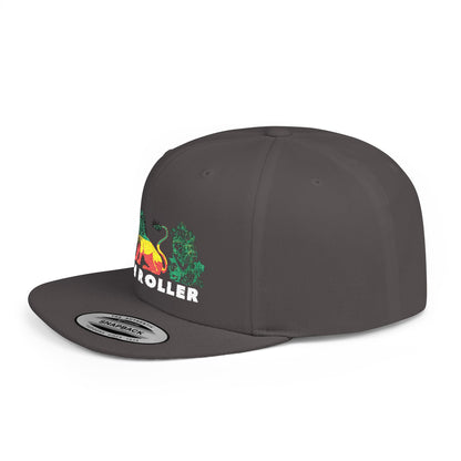 HIGH ROLLER Rastafarian Lion Snapback Cap