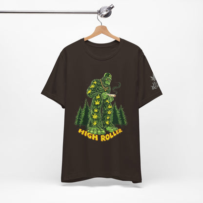 Cannabis Sasquatch Forest King T-Shirt - Premium Bigfoot 420 Lifestyle Apparel"