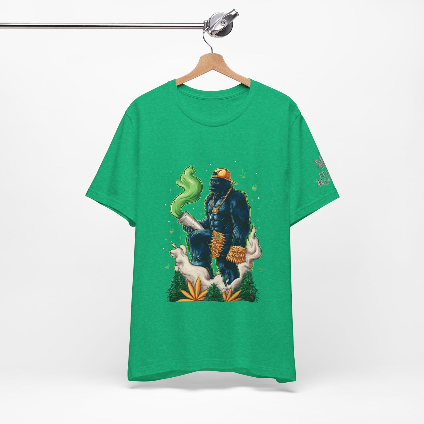 Bigfoot Cannabis Scholar T-Shirt - Premium Sasquatch 420 Lifestyle Apparel