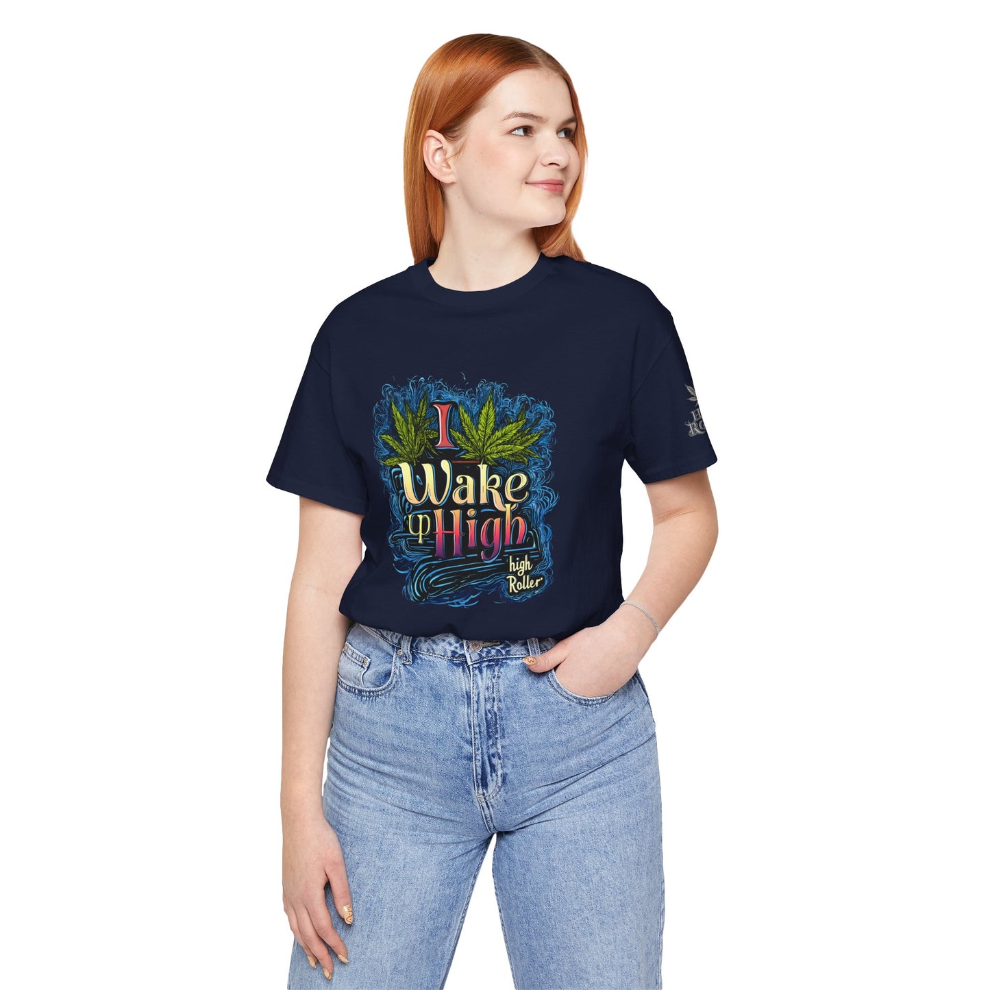 Wake Up High™ | Premium Cannabis Art Tee - Limited Edition | High Roller