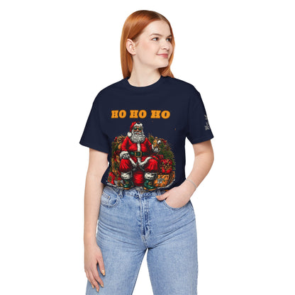 Ho Ho Ho Lot Of Weed Premium Cannabis Christmas T-Shirt