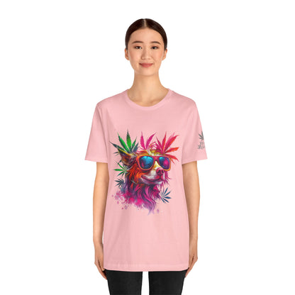 PSYCHEDELIC CANNABIS DOG™ | PREMIUM TRIPPY ART TEE