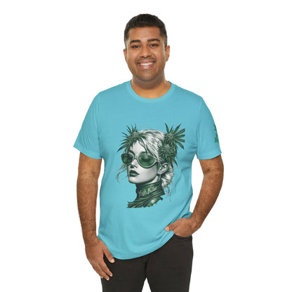 HIGH ROLLER CANNABIS GODDESS T-SHIRT
