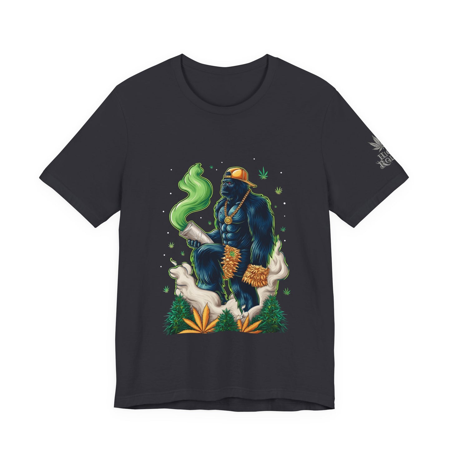 Bigfoot Cannabis Scholar T-Shirt - Premium Sasquatch 420 Lifestyle Apparel