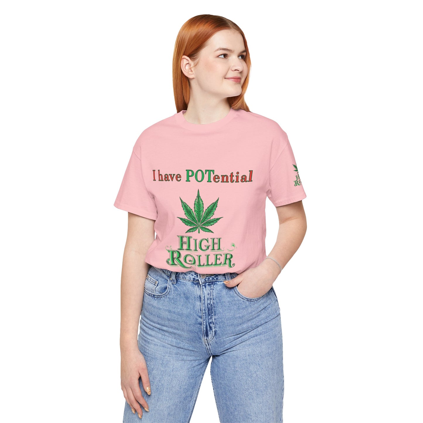 I Have Potential Cannabis Wordplay T-Shirt - Premium 420 Humor Pun Motivational Lifestyle Apparel