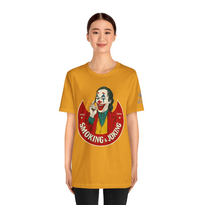 SMOKING & JOKING PURE CANVAS™ | PREMIUM DARK HUMOR TEE