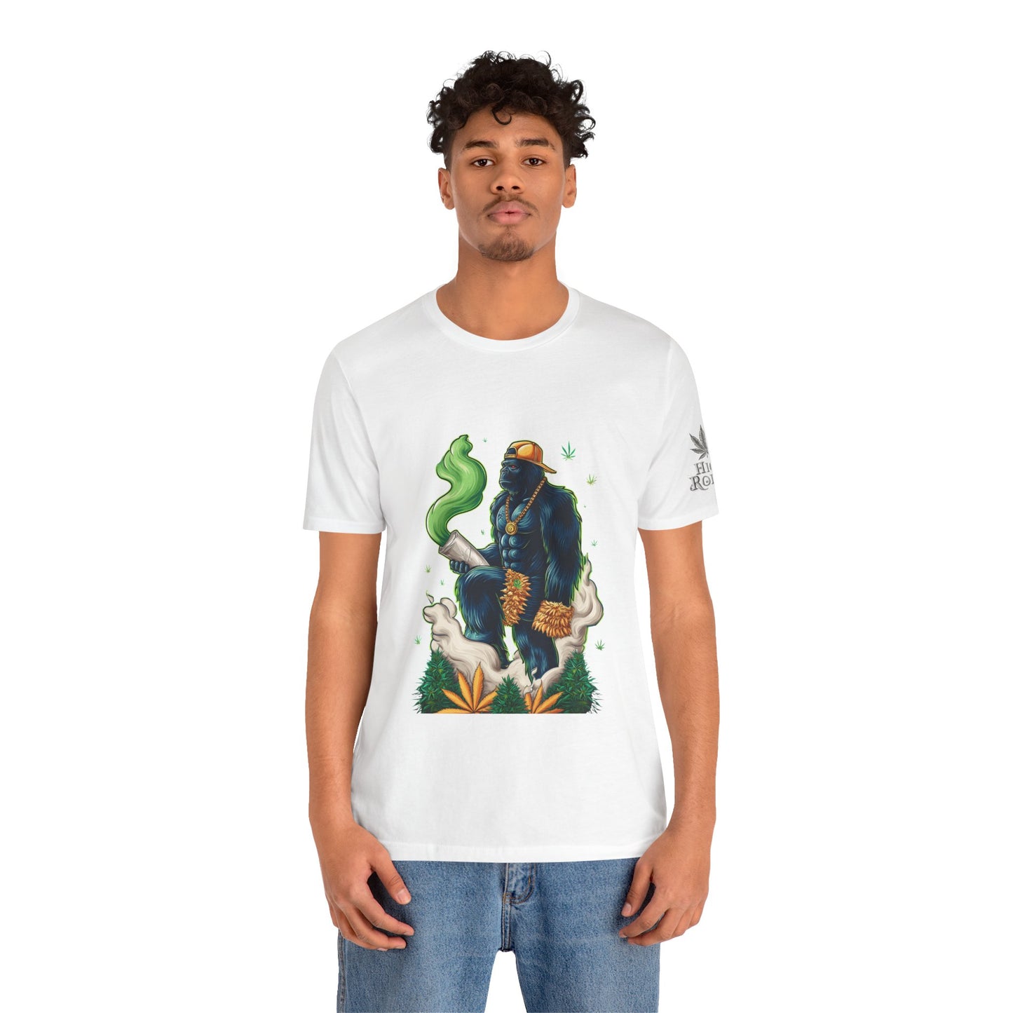 Bigfoot Cannabis Scholar T-Shirt - Premium Sasquatch 420 Lifestyle Apparel