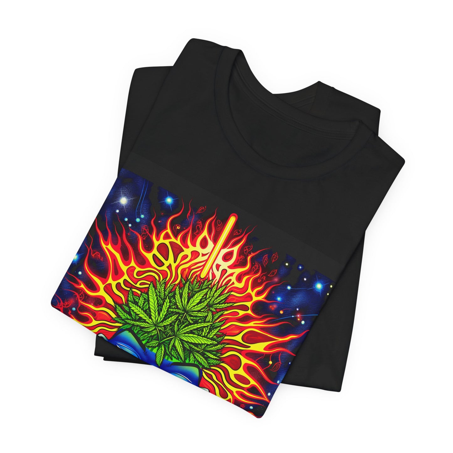 High Roller Third Eye Awakening Cannabis T-Shirt - Premium 420 Psychedelic Meditation Consciousness Expansion Spiritual Enlightenment Apparel