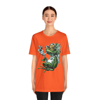 RIPPP IT Cosmic Frog Tee - Premium Airlume Cotton Cannabis Culture Streetwear