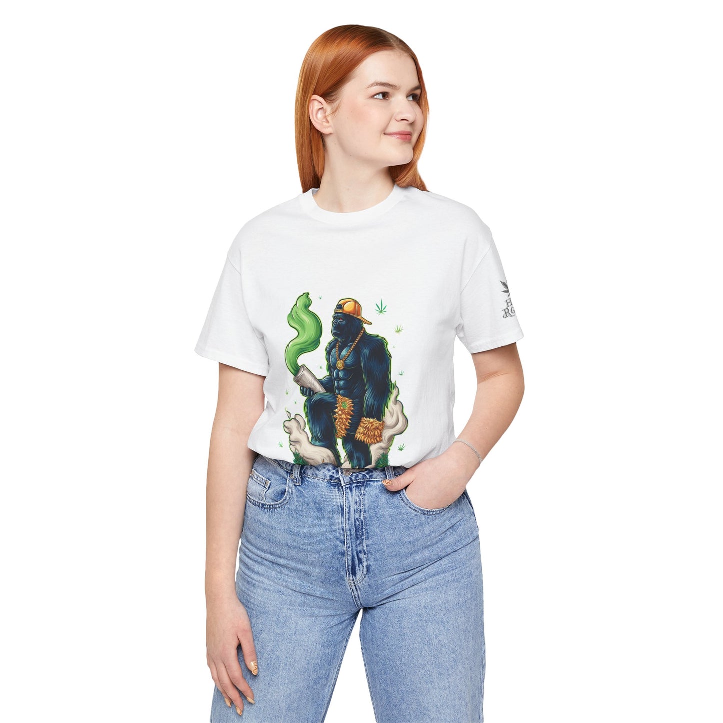 Bigfoot Cannabis Scholar T-Shirt - Premium Sasquatch 420 Lifestyle Apparel