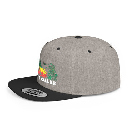 HIGH ROLLER Rastafarian Lion Snapback Cap