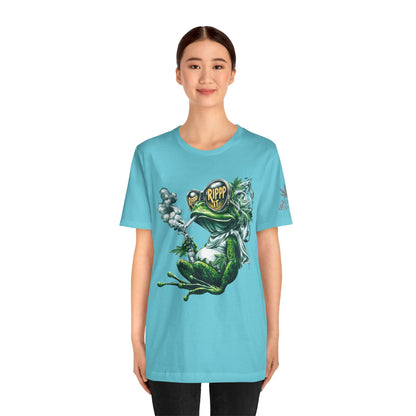 RIPPP IT Cosmic Frog Tee - Premium Airlume Cotton Cannabis Culture Streetwear