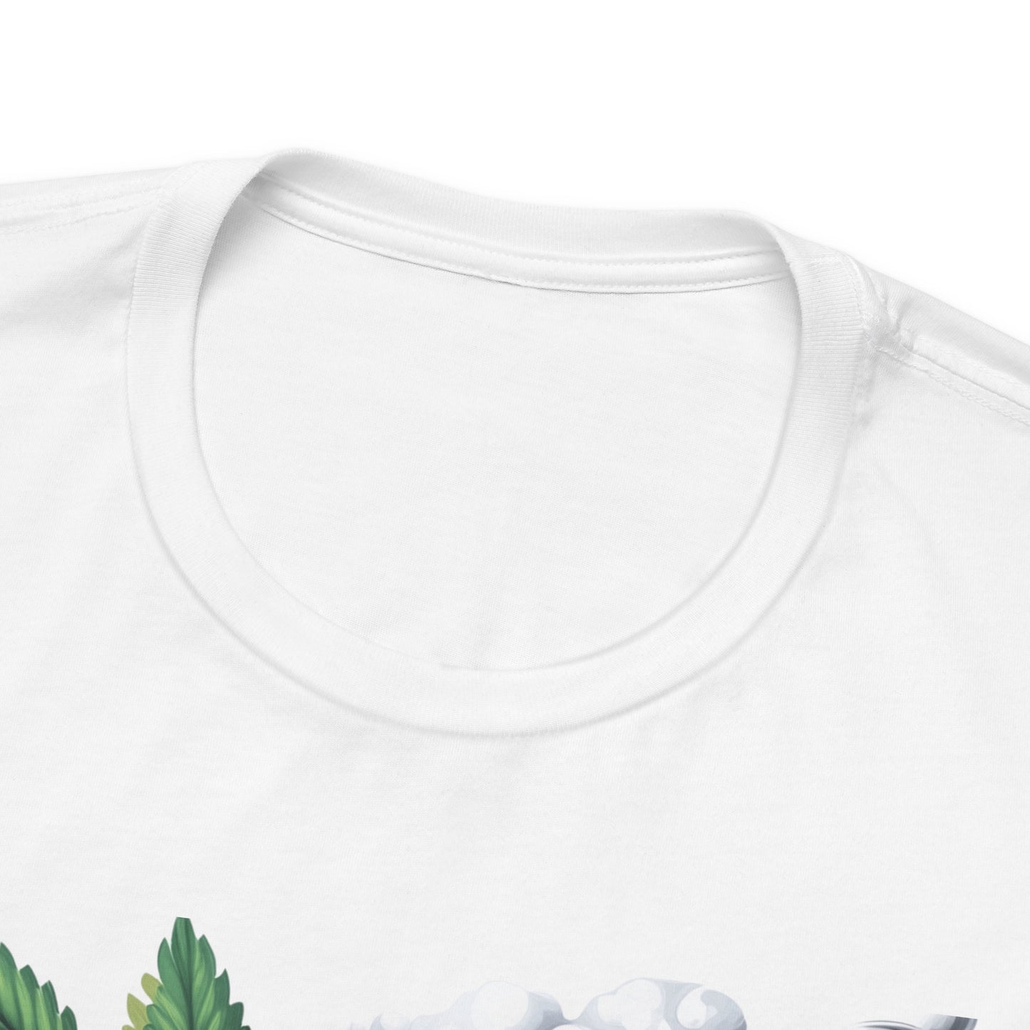 Vision Quest T-Shirt - Premium Airlume Cotton Cannabis Goddess Psychedelic Art Tee