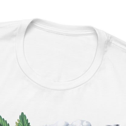 Vision Quest T-Shirt - Premium Airlume Cotton Cannabis Goddess Psychedelic Art Tee