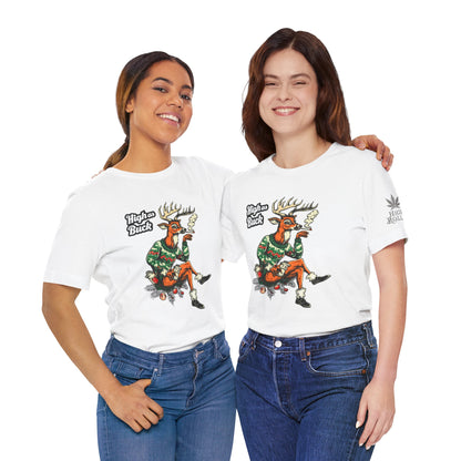 HIGH AS BUCK CHRISTMAS™ | PREMIUM HOLIDAY CANNABIS TEE